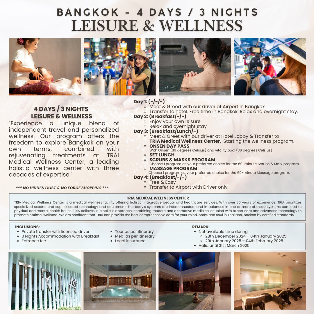 Bangkok: Travel, Health & Wellness
