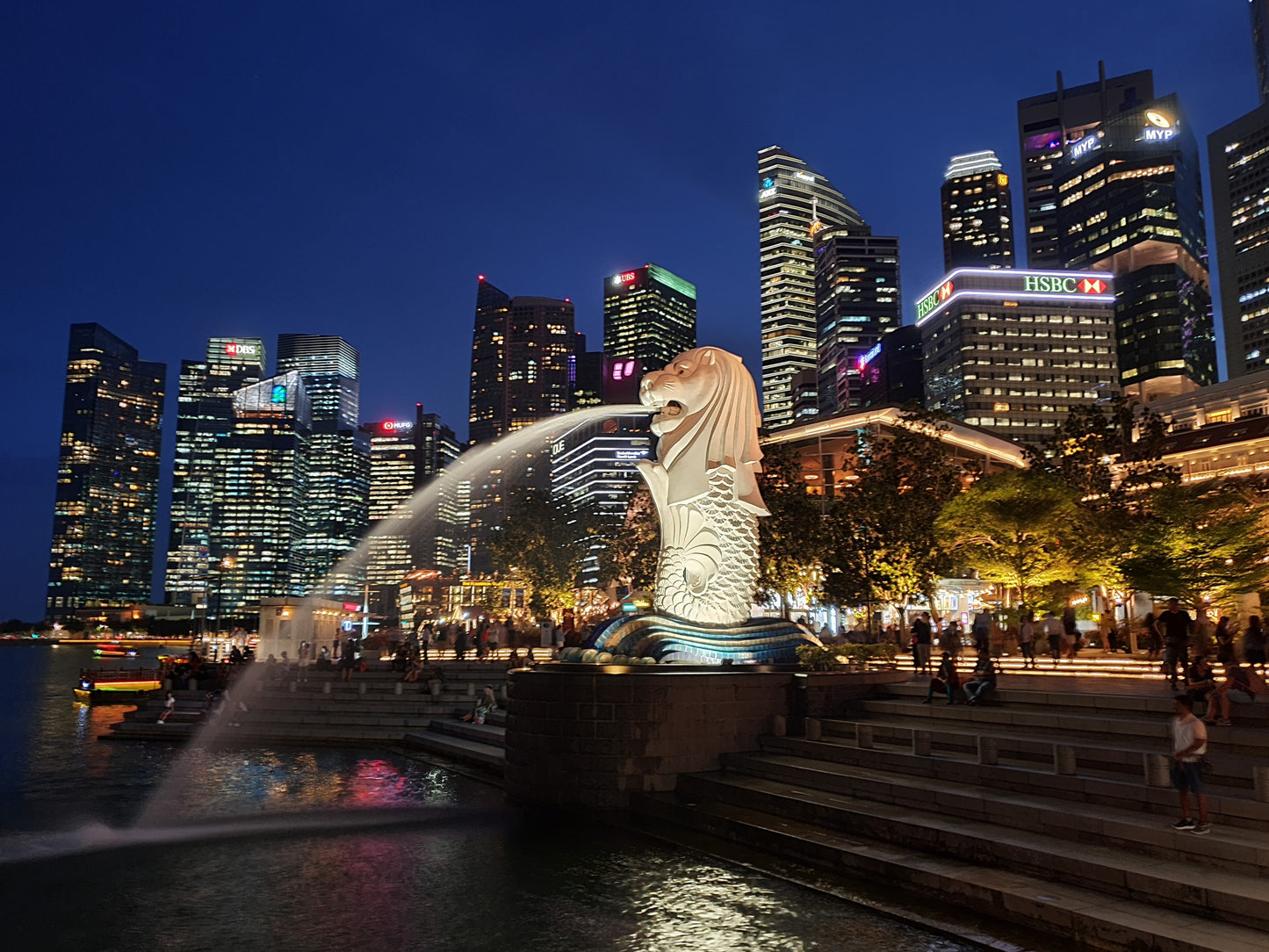 Singapore River Cruise + City Night Walking Tour