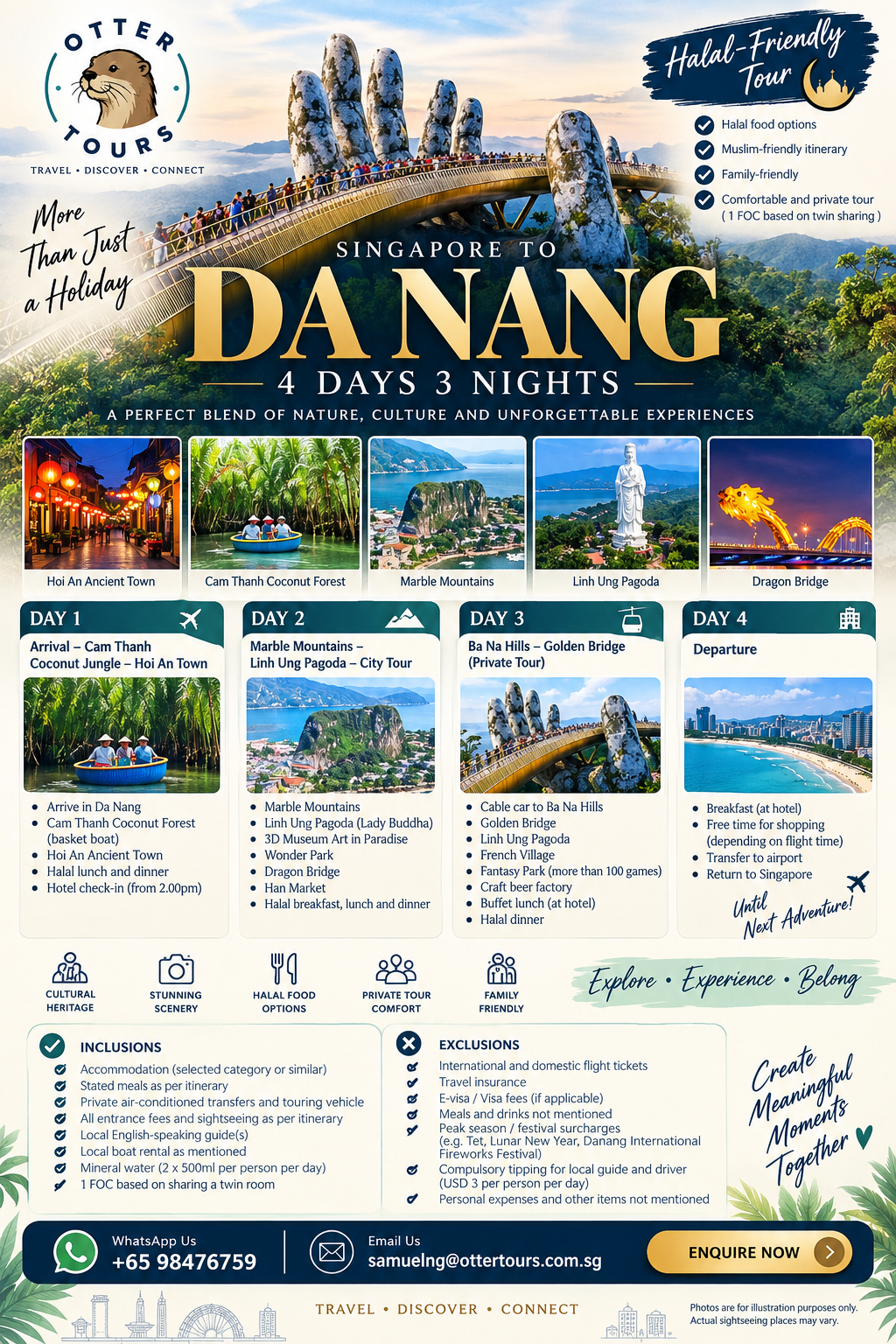 Vietnam, Da Nang (Halal Tour)