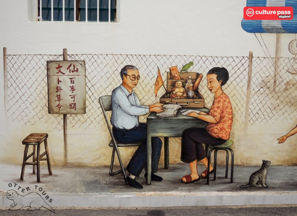 3-Hour Chinatown Street Mural, Food Heritage & Singapore River Cruise tour