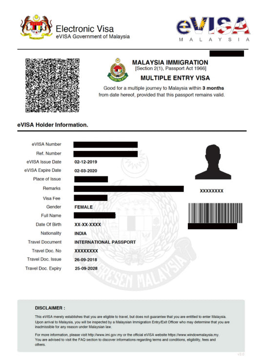 Malaysia Visa Application (Burmese or Myanmar Citizen)